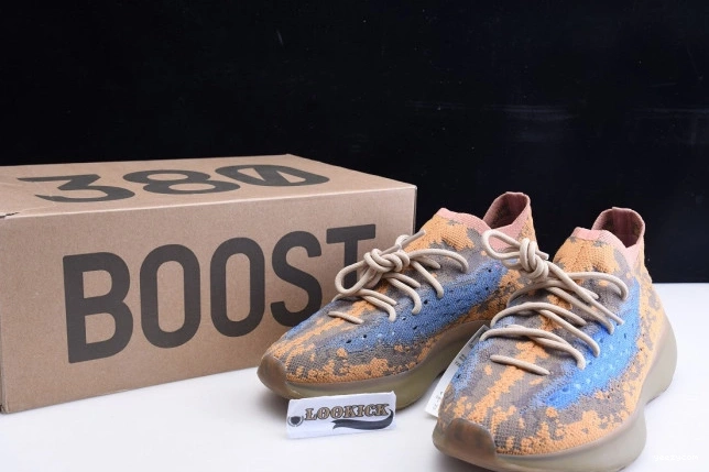 380 ADIDAS BLUE FX9847 YEEZY OAT REFLECTIVE BOOST 0306